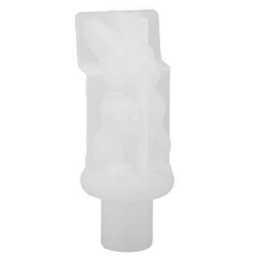 Imagem de Molde de vela de silicone, molde de sabão profissional compacto lavável reutilizável DIY para homens mulheres para estúdio de fábrica para fundição de resina epóxi