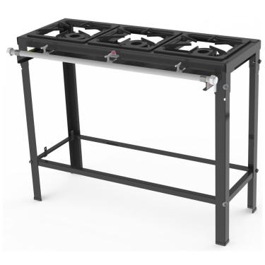 Imagem de Fogão 3 Queimadores Simples Grelha 32x32 Pms-300 - Progás