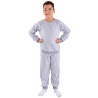 Imagem de Pijama Infantil Para Menino De Inverno Peluciado Victory