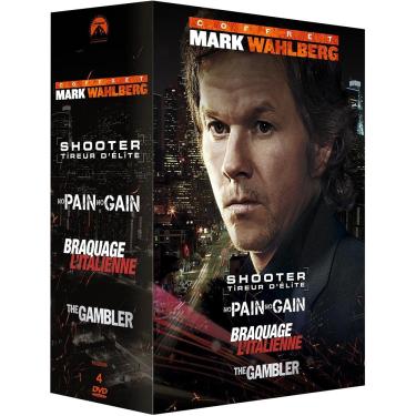 Imagem de Coffret Mark Wahlberg : No Pain No Gain + The Gambler + Shooter + Braquage à l'italienne