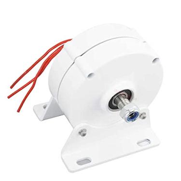 Imagem de Gerador de ímã permanente Alternador AC,4000W 12V 24V 48V 220V Gerador de ímã permanente para gerador de turbina eólica vertical (com base),24v