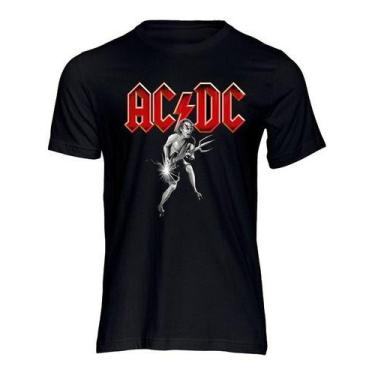 Imagem de Camiseta Ac Dc  Camisa Masculina Banda Rock Acdc - Personalizada