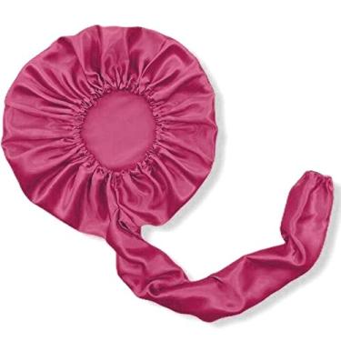 Imagem de Touca Difusora Anti-Frizz de Cetim Pink