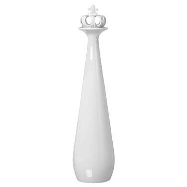 Imagem de Garrafa Vienna Com Coroa Ceramicas Pegorin Branco