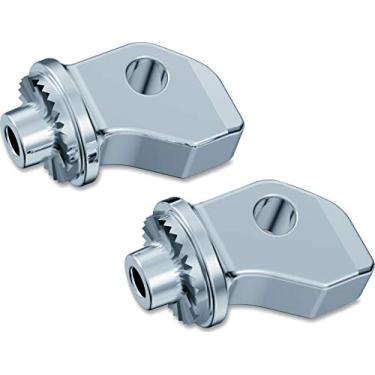 Imagem de Kuryakyn 8836 adaptadores macho estriados para suporte de motorista e pisos: Indian, Victory Motorcycles, cromado, 1 par