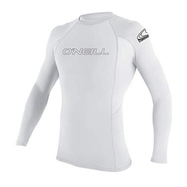 Imagem de O'Neill — Camisa básica juvenil de manga comprida com proteção FPS 50+, Branco, 4