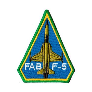 Imagem de Patch Bordado - Caça F5 Força Aerea Fab AV20148-205 Fecho de Contato