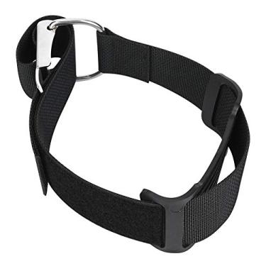 Imagem de Junluck Alça cilíndrica, resistente à ferrugem, cilindro de tanque de mergulho, fácil de usar, resistente ao desgaste para cilindros de 12 a 14 L (preta)