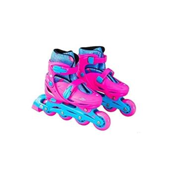 Imagem de Kit Patins Mini Travessos Fem P (31-34) Unik Toys