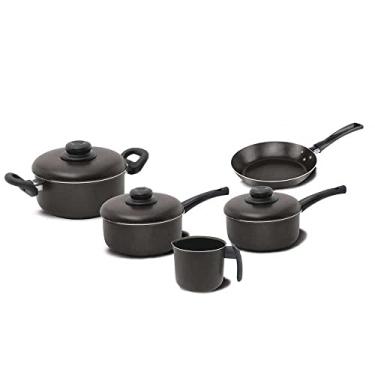 Imagem de Conjunto de Panelas Ramos 5pçs Siempra Black Antiaderente