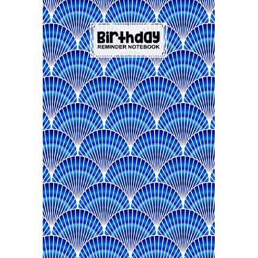 Imagem de Birthday Reminder Notebook: Birthday Date Reminder Book Mermaid Glitter Scales Cover, Monthly Record Date Notebook for Birthdays and Anniversaries, Design by Bernard John, 60 Pages, Size 6" x 9"