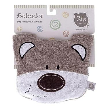 Imagem de Zip Babador Carinhas Urso