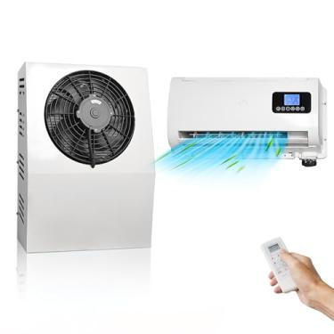 Imagem de 12 V CC Caminhão Camper Van Ar Condicionado 10000BTU Universal 12 Volts Electric RV Automotivo Split Ar Condicionado Unidade CA para semi caminhões RV Motorhome Guindaste Tractor