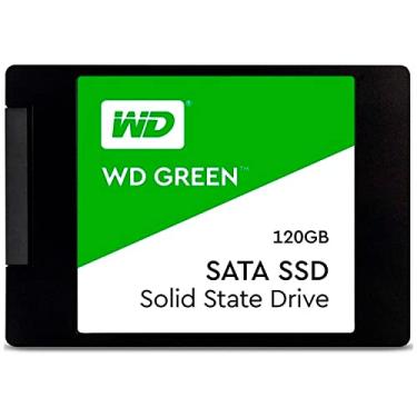 Imagem de SSD Wd Green 2.5´ 120Gb SATA IIi 6Gb/S Leituras. 545Mb/S e Gravações. 430Mb/S - Wds120G2G0A