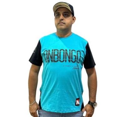 Imagem de Camiseta Masculina Onbongo AUS Azul Turquesa ON124-Masculino