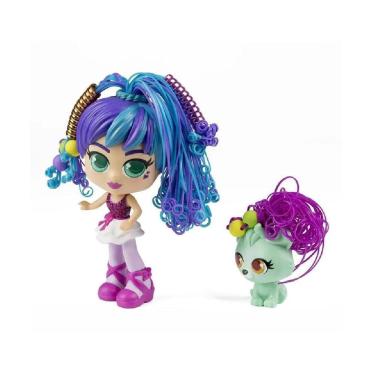 Imagem de Brinquedo boneca curli girls com mascote  rosita 1068