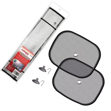 Imagem de Kit Protetor solar universal para-brisa e Protetores Solar Lateral Para Carro Proteção Térmica Uv