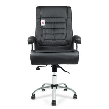 Imagem de Cadeira de Escritório Presidente Diretor Luxo Big PL-101 Big com Molas - Preto