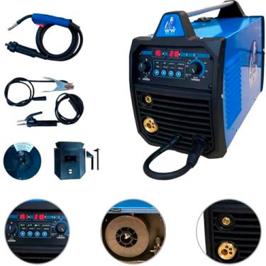 Imagem de Inversora De Solda Multiprocesso WWSoldas, Mig Sem gás, Mig Com Gás, Eletrodo e Tig Lift, 150A, Ajuste sinérgico, Arco estável, Bivolt, Para arame de 1kg e 5kgs