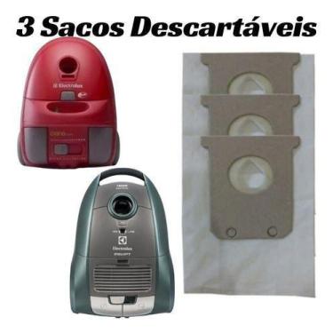 Imagem de Sacos Aspirador De Pó Electrolux Clario Equipt C/ 3UN - ORIPLAST