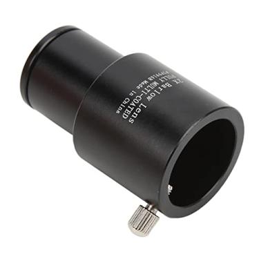 Imagem de Lente Barlow 2X, Lente Barlow Lente Barlow de Telescópio 2X Vidro óptico de Liga de Alumínio para Ocular de Telescópio Astronômico de 0,965 pol.