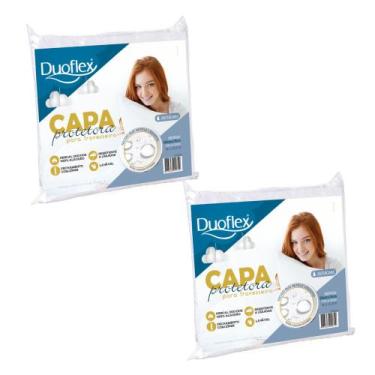 Imagem de Kit de 2 Capas Impermeáveis de Travesseiro - Duoflex