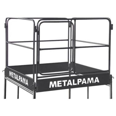 Imagem de Conjunto GuardaCorpo Para Andaime 1,50m  Metalpama