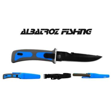 Imagem de Faca De Mergulho QS-209 Albatroz Fishing - Cabo Emborrachado
