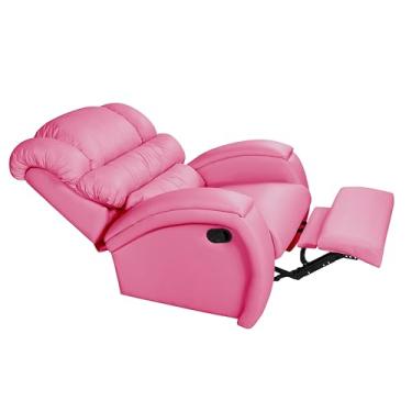 Imagem de Poltrona Cadeira Reclinável Imperial Zero Wall Papai Estética Cílios Sobrancelha Soft Sala Descanso (Pink)