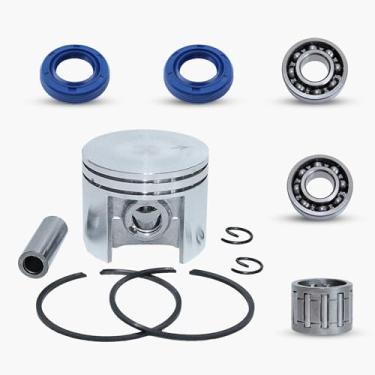 Imagem de Conjunto de anéis de pistão de 42,5 mm com vedação de óleo compatível com peças de reposição para motosserra STIHL MS250 MS 250 025