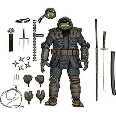 Imagem de NECA Ultimate Last Ronin (Armoured) – Boneco em escala de 18 cm – Tartarugas Ninja Mutantes Adolescentes (IDW Comics) - Colecionáveis