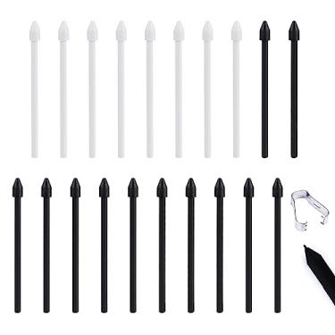 Imagem de 20 pontas de caneta de substituição para Samsung Galaxy Tab S6, S Pen Nibs Stylus de substituição com ferramenta de instalação compatível com Samsung Galaxy Tab S7, S7 Plus, S8 e S8 Plus