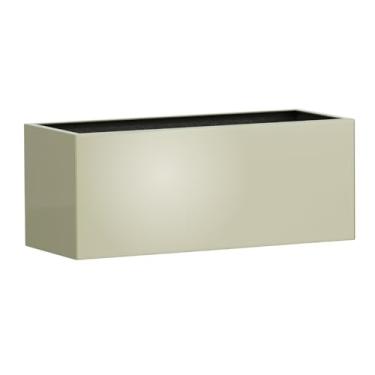 Imagem de Vaso De Fibra De Vidro Floreira Olinda 40cm (Champagne)