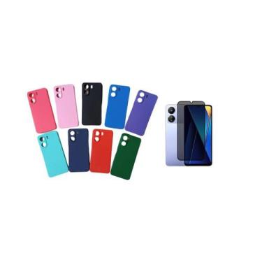 Imagem de Capinha + Pelicula Privativa Compatível Para Xiaomi Poco C65 - Db