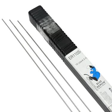 Imagem de Blue Demon ER110S-1 x 3/32" x 91,4 x 4,5 kg, haste de solda Tig de alta resistência e ductilidade