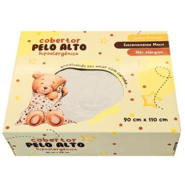 Imagem de Cobertor Bebe Grosso Ursinho Berço Menino Menina Unissex Ursinho Alto 