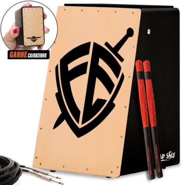 Imagem de Cajón wd style elétrico  kit acessórios  n  fe - b - WITLER DRUMS