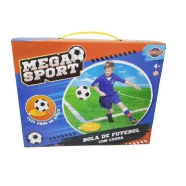 Imagem de Brinquedo Mega Sport Bola De Futebol Com Corda Toyng 42668 - Toing