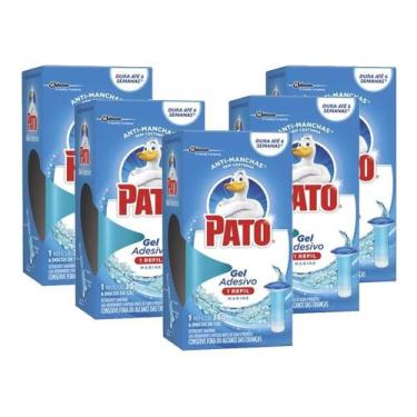 Imagem de Gel Adesivo Para Sanitários Pato Marine / Refil - 05, Gel adesivo Pato
