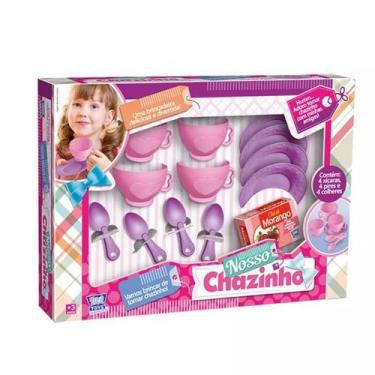 Imagem de Brinquedo Conjunto De Xícaras Nosso Chazinho 13 Peças - ZUCA TOYS