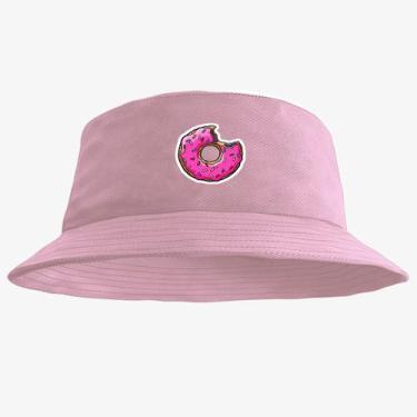 Imagem de Chapéu Bucket Hat Estampado Bolacha - MP Moda Masculina, Único, Rosa