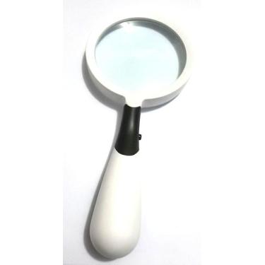 Imagem de Lupa de mão gigante 2x e luz LED c 100mm ø - 3156 - Prolumen