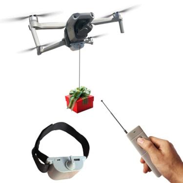 Imagem de XTnueotr Dispositivo de liberação universal de drone Airdrop para entrega de carga útil, para DJI Mini4/Mini3/Mini2/Air3/Air2/Air2S/DJI Mavic Series Acessórios de drone (dispositivo Airdrop)