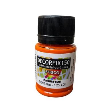 Imagem de Tinta Decorfix 150 Fosco 37ml 309 Laranja Corfix