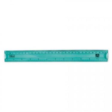 Imagem de Régua Tilibra Academia Flexível 30cm Azul Aqua