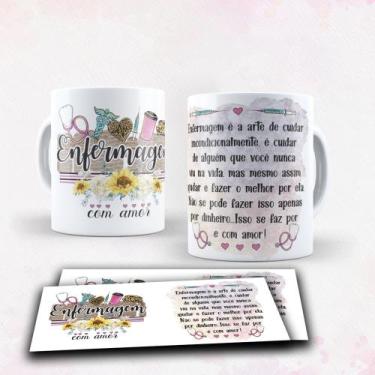 Imagem de Caneca profissões: Enfermagem - LiveSub