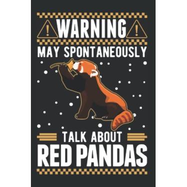 Imagem de Roter Panda Tagesplaner: May spontaneously talk about Red Pandas/Kalender 2023 & 2024 / Wochenplaner Tagesplaner Planer/Planungsbuch To-Do-Liste / 6x9 Zoll / 100 ausfüllbare Seiten