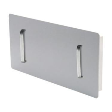 Imagem de Generic Tampa do skimmer da tomada do skimmer, tomada resistente do protetor do skimmer do inverno com punho eficaz para a boca larga branca da piscina acima