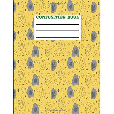 Imagem de Composition Book: Dinosaur Composition Notebook 7.44" x 9.69" College Ruled 200 Pages