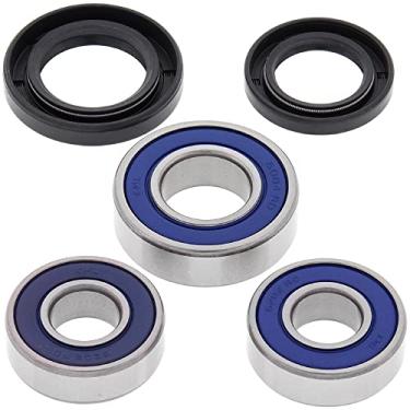 Imagem de All Balls Racing Kit de rolamento de roda 25-1082 compatível com/substituição para Kawasaki KD 125 1975-1979, KX 125 1974-1976, KE 125 1976-1984, KD 175 1976-1979